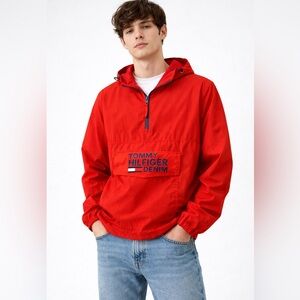 Tommy Hilfiger Quarter Zip Windbreaker